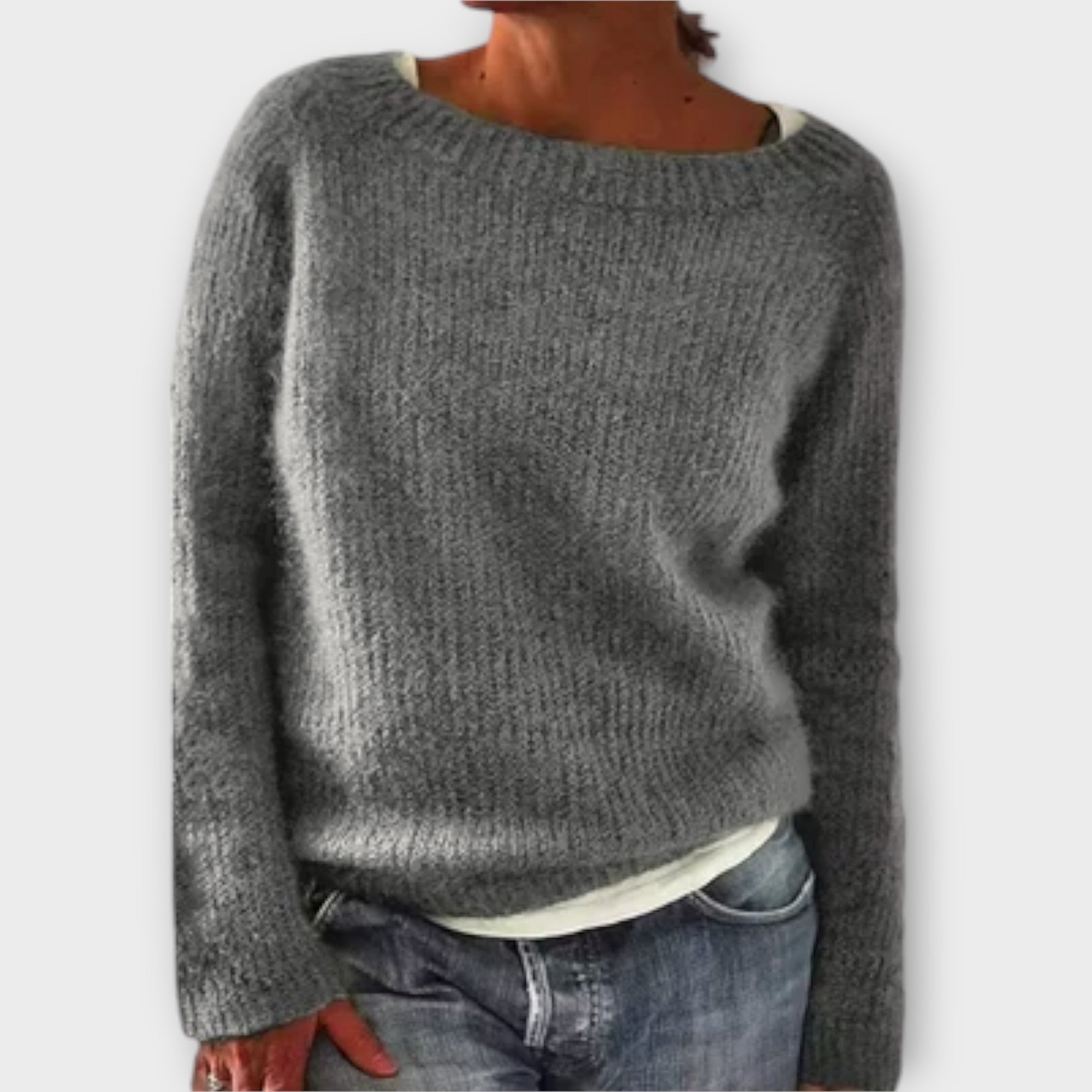 Pull en laine vintage