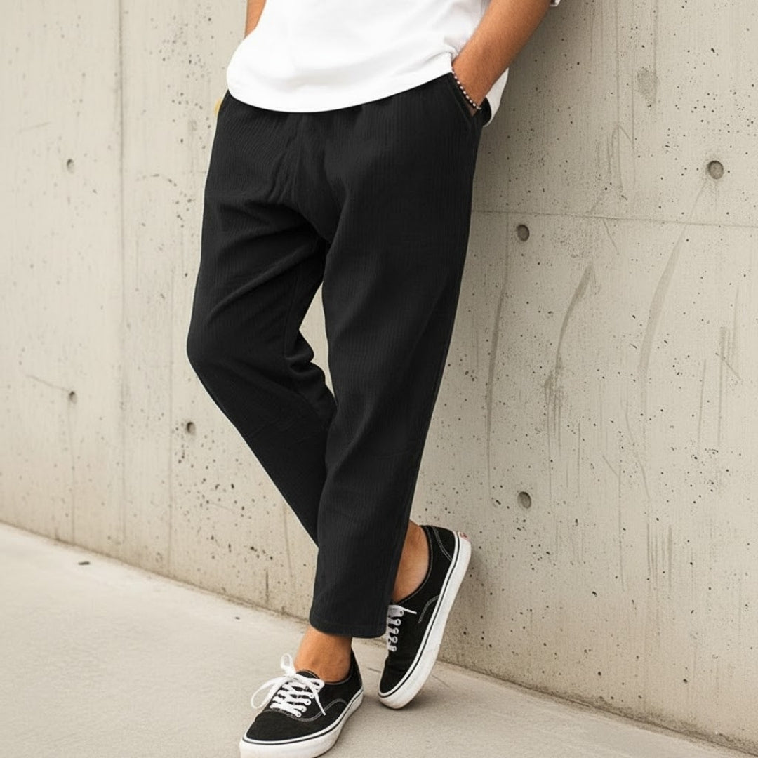 Pantalon en velours côtelé