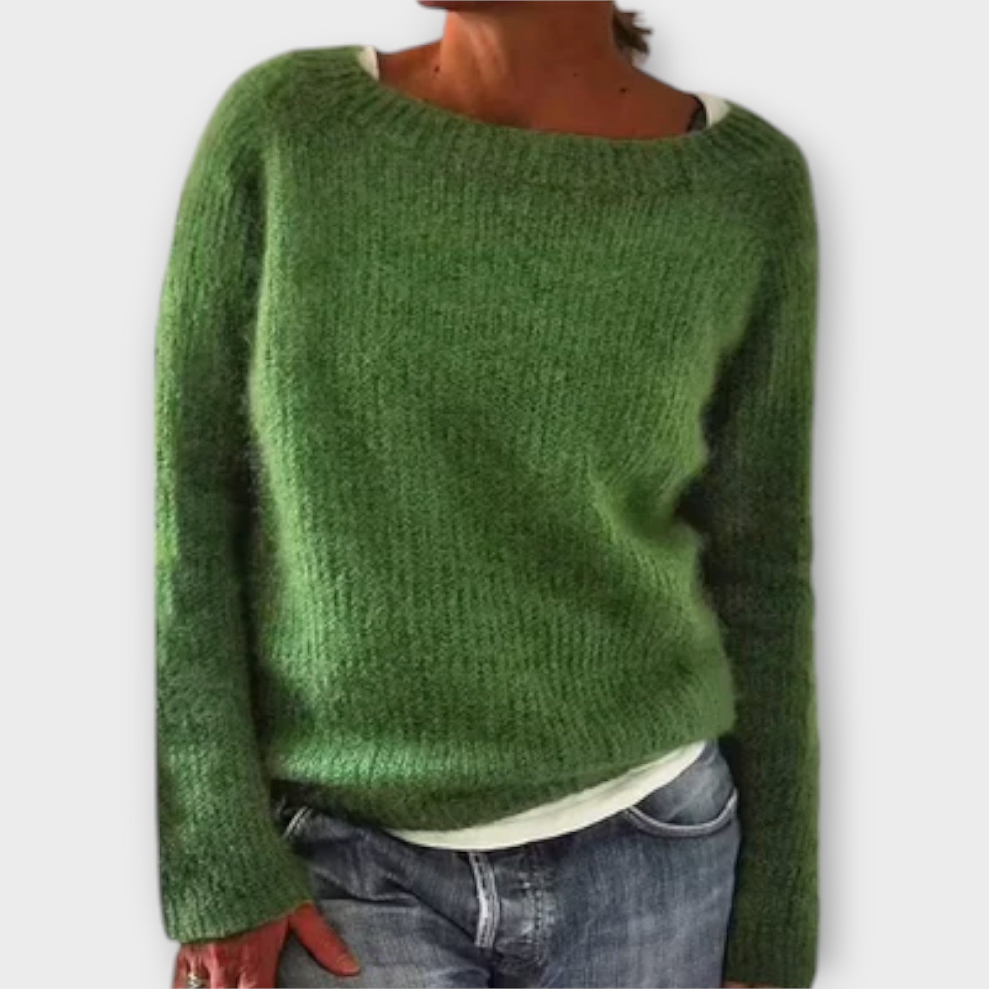 Pull en laine vintage