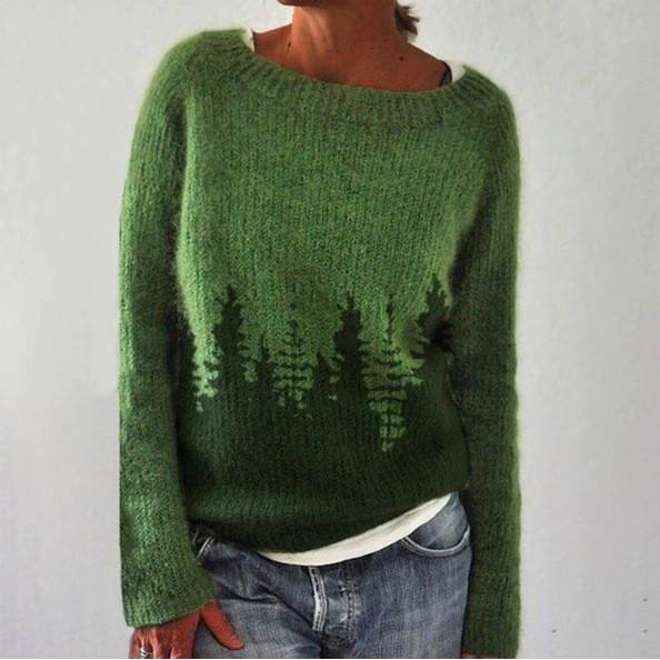 Pull en laine vintage