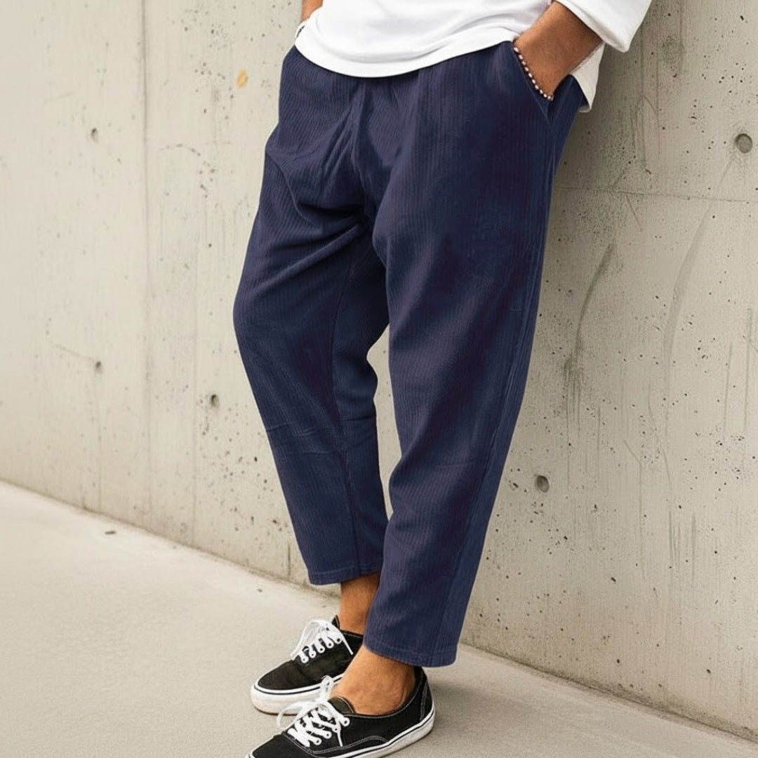 Pantalon en velours côtelé