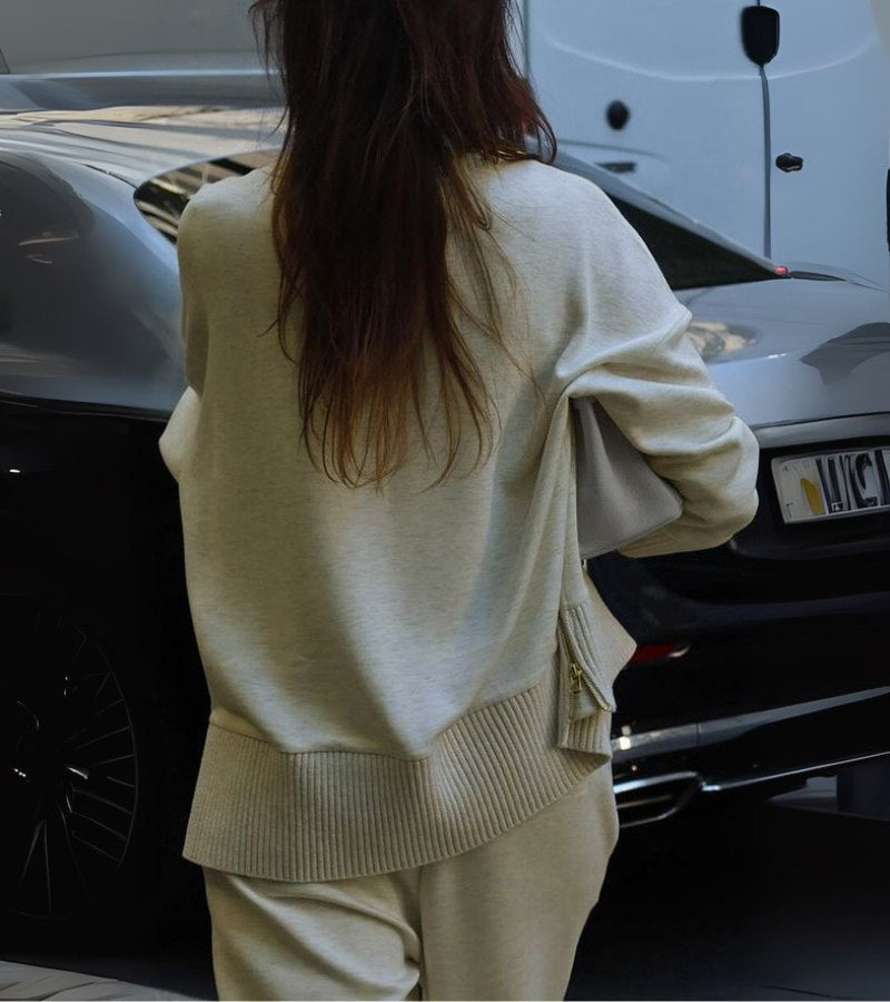 Ensemble à col montant