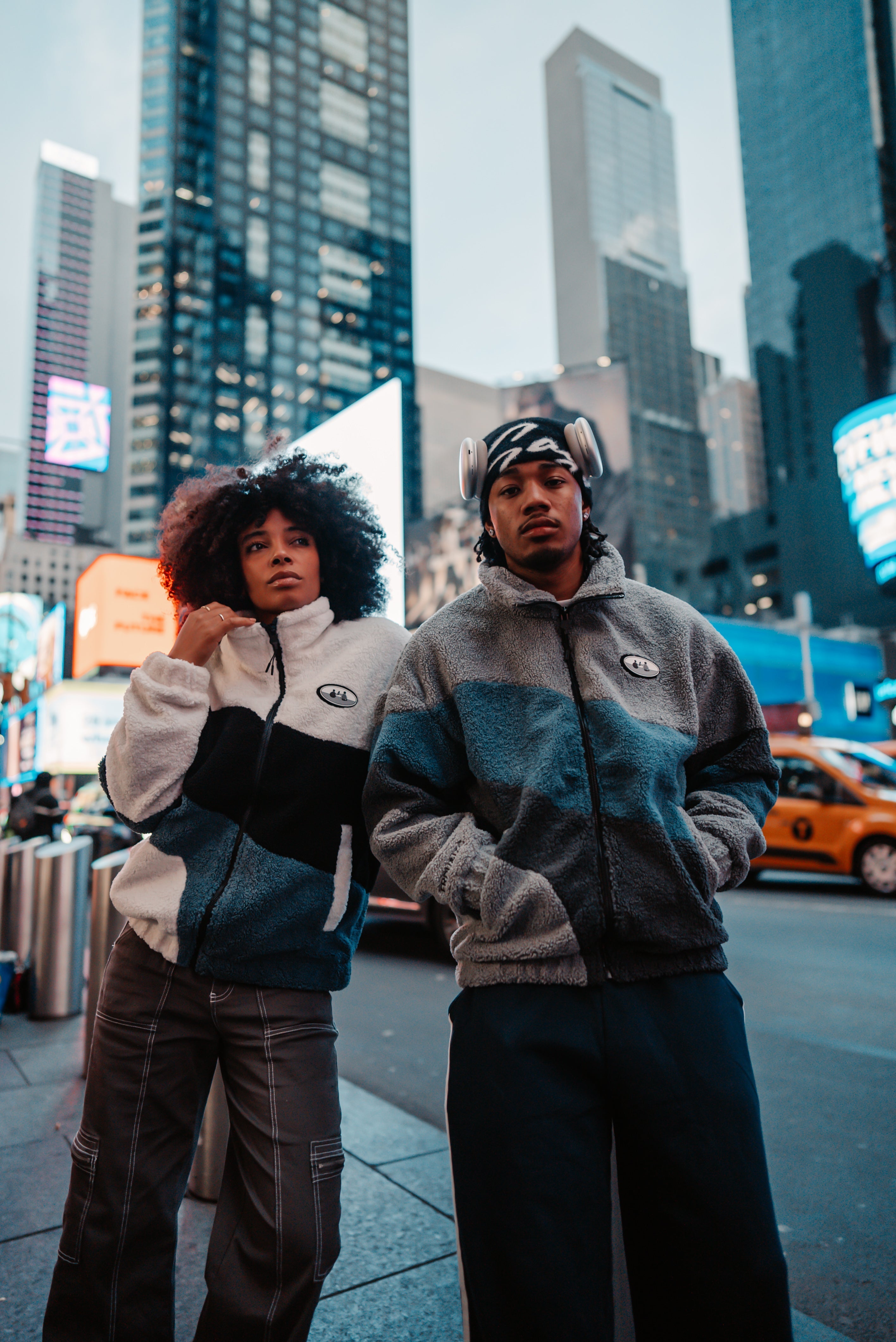 Veste polaire rétro