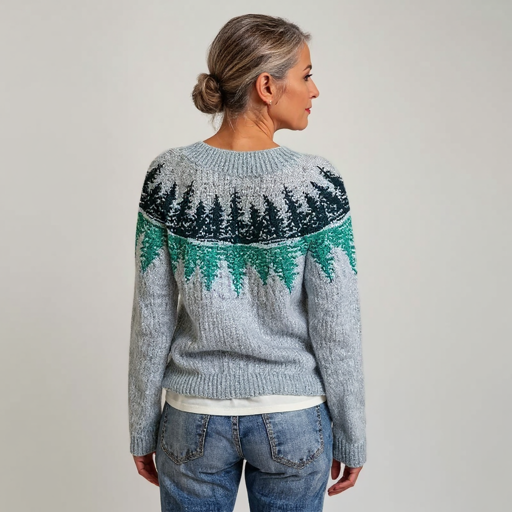 Pull en laine vintage