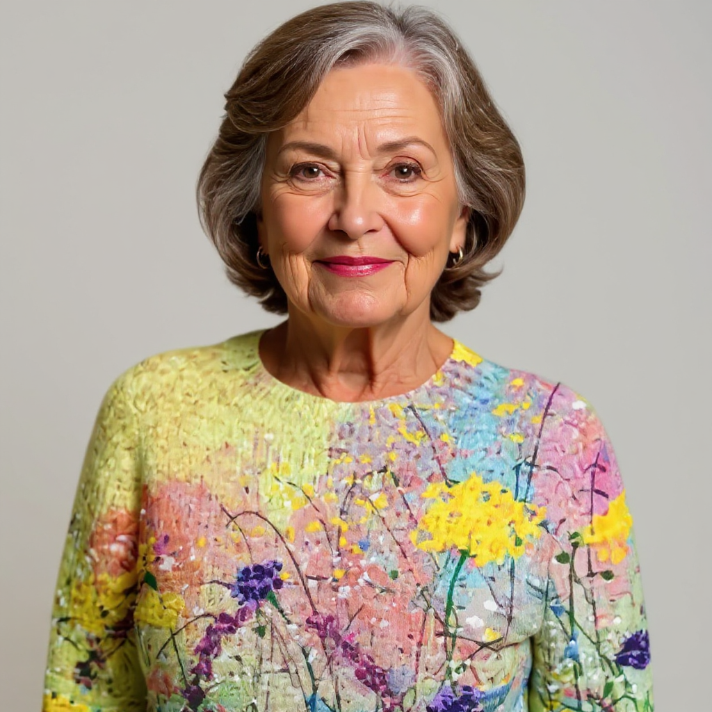 Pull en laine vintage