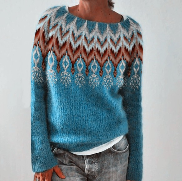 Pull en laine vintage