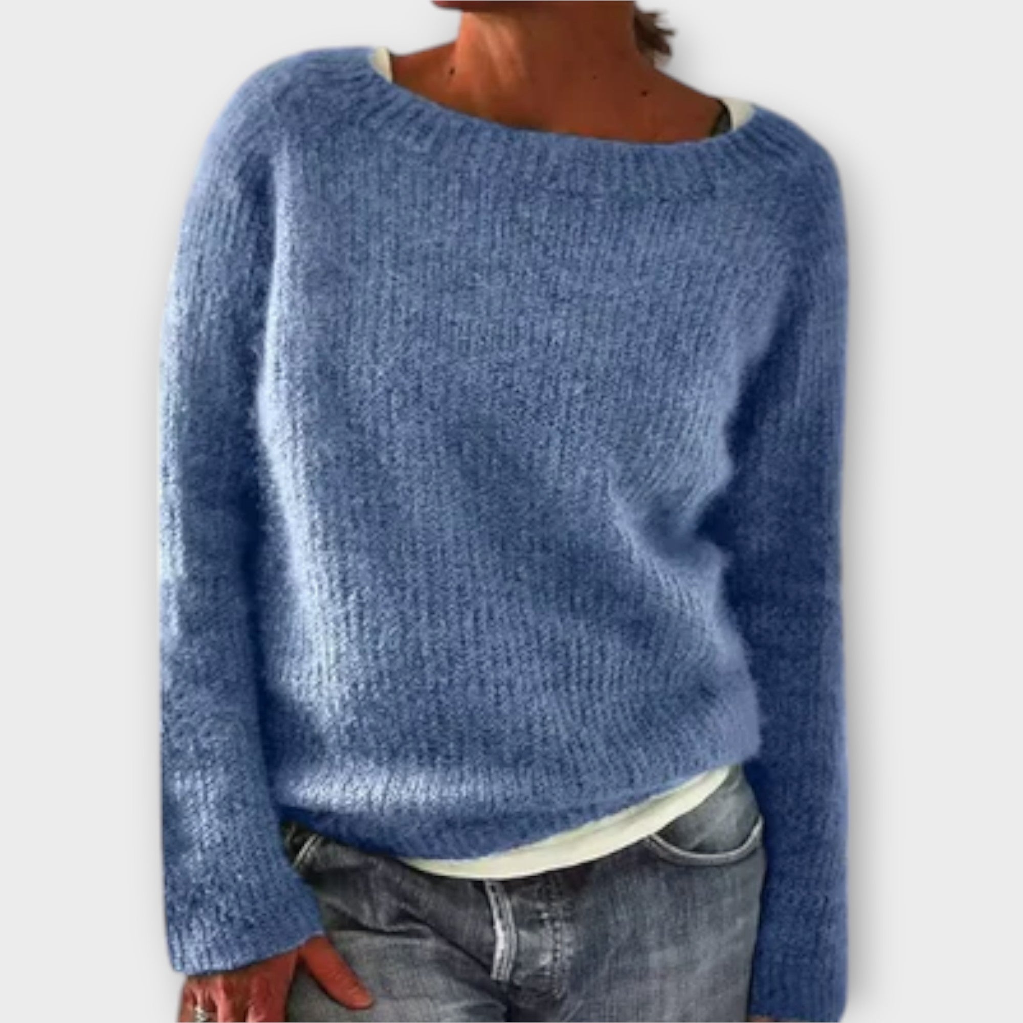 Pull en laine vintage