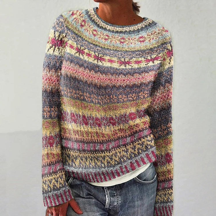 Pull en laine vintage