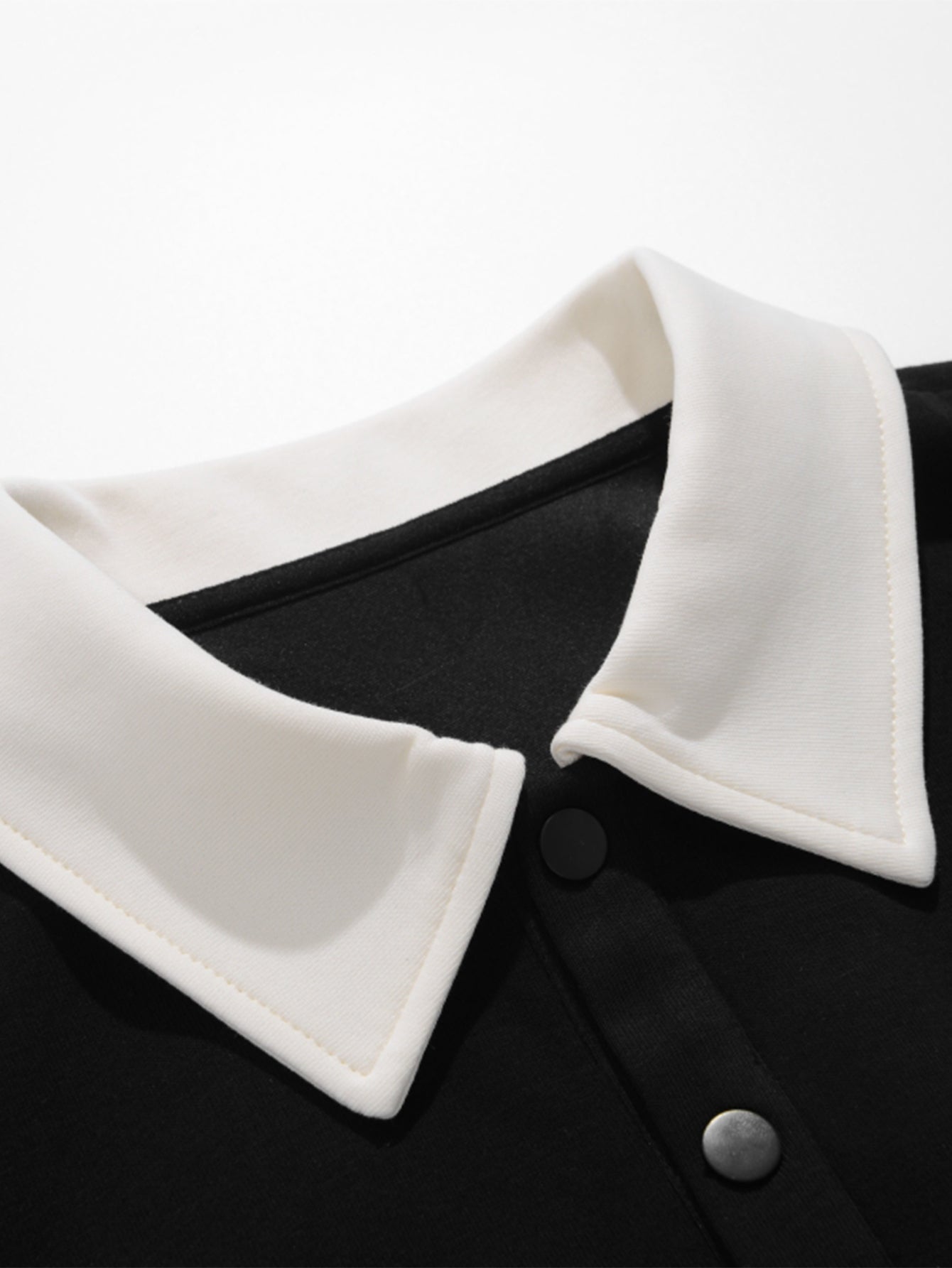 Chemise ample à blocs de couleur