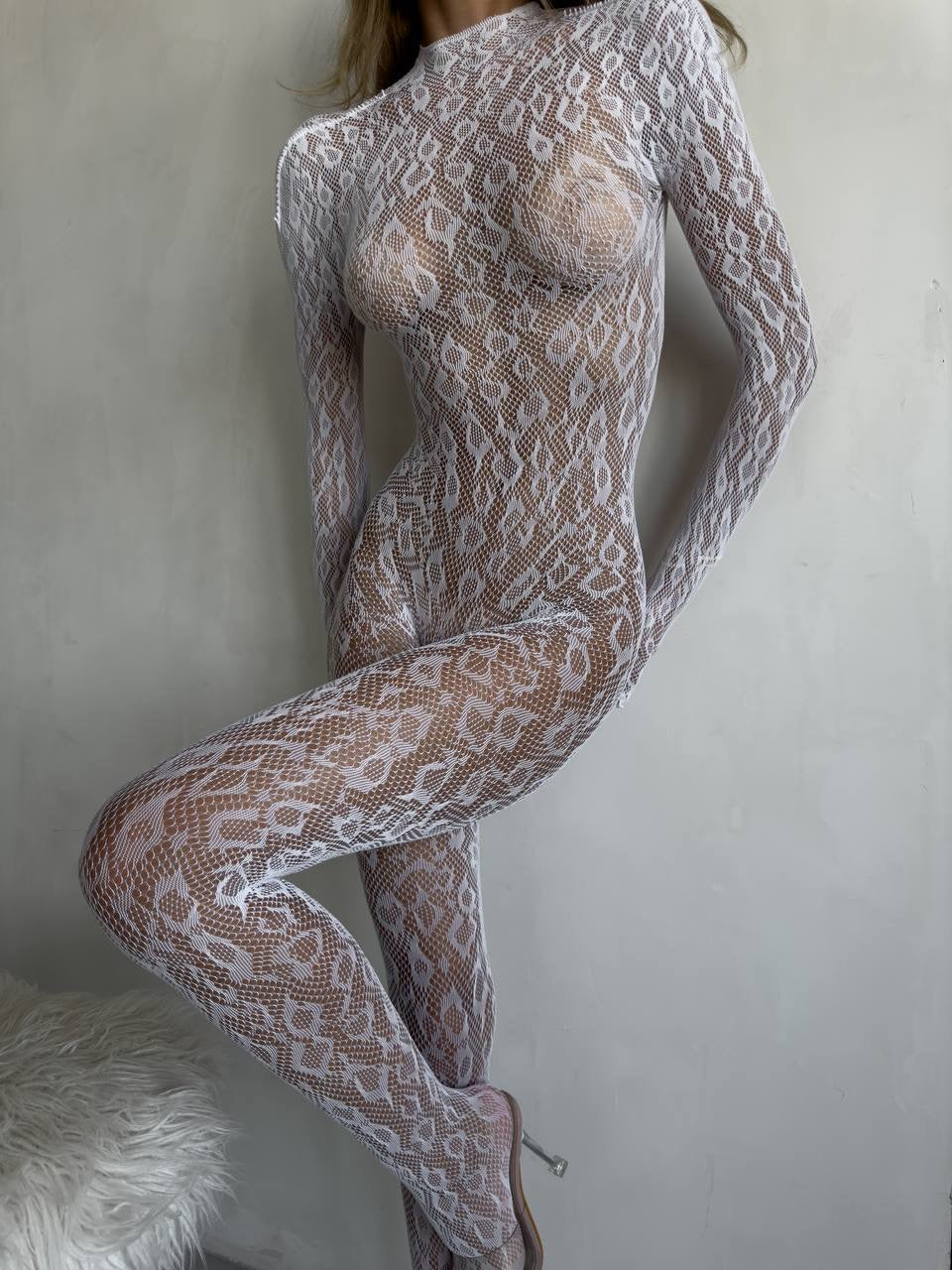 Chloé™ | Bodystocking en Dentelle Sensuelle