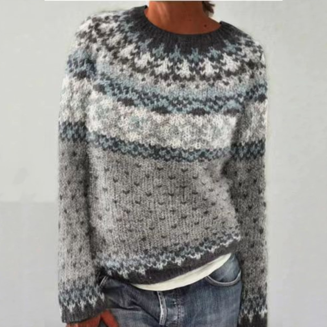 Pull en laine vintage