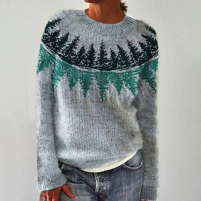 Pull en laine vintage