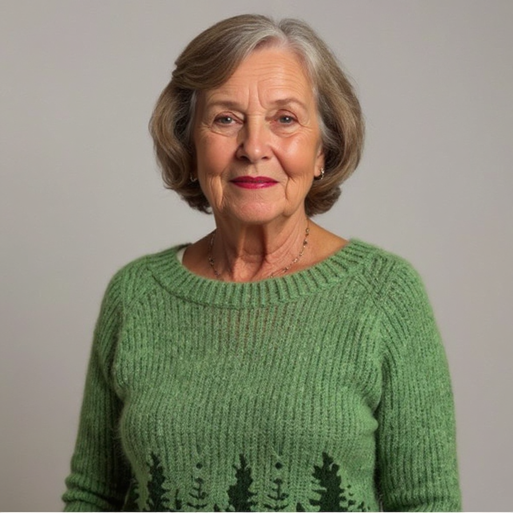 Pull en laine vintage