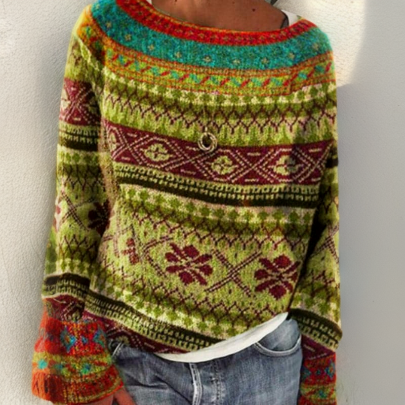 Pull en laine vintage
